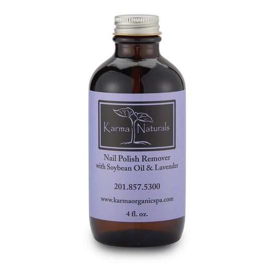 Nail Polish Remover With Soybean Oil & Lavender by Karma Naturals - Non-toxic, STOP rated product free from harmful chemicals