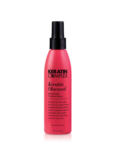 Keratin Obsessed Treatment Hair Spray by Keratin Complex - Non-toxic, STOP rated product free from harmful chemicals