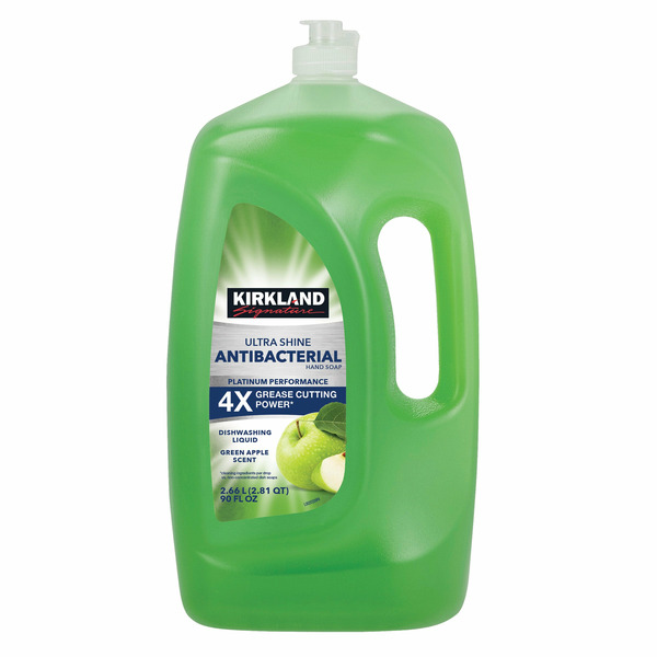 Crisp Green Apple Antibacterial Hand Soap by KIRKLAND Signature - Non-toxic, STOP rated product free from harmful chemicals