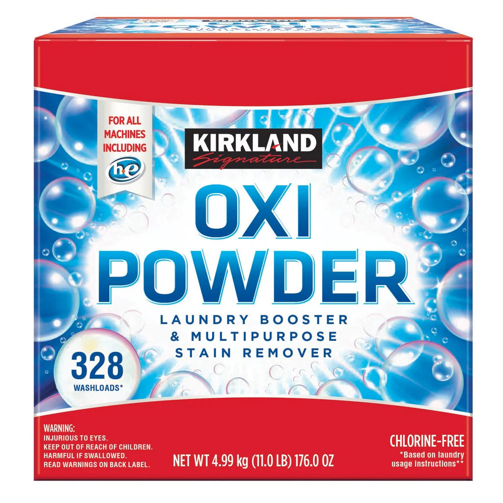 Oxi Powder by KIRKLAND Signature - Non-toxic, STOP rated product free from harmful chemicals