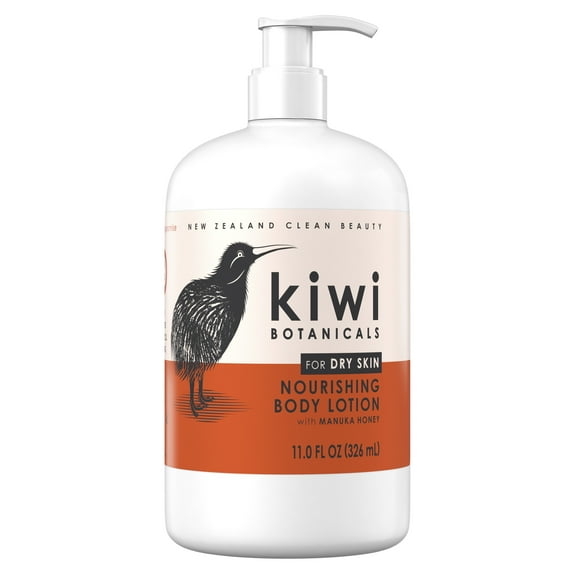 Nourishing Body Lotion with Manuka Honey by kiwi BOTANICALS - Non-toxic Body Oils, Butters + Lotions product rated STOP by Million Marker, free from BPA, phthalates, and parabens
