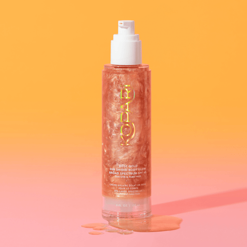 Sun Shield Body Glow Broad Spectrum SPF 45 by KOPARI - Non-toxic, STOP rated product free from harmful chemicals