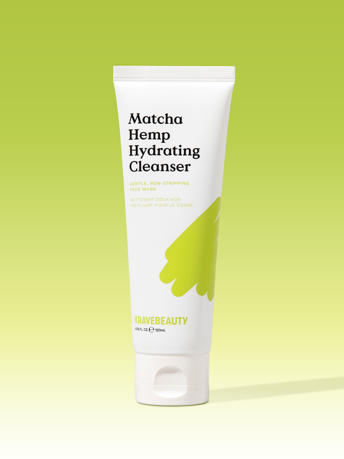 Matcha Hemp Hydtrating Cleanser by KRAVEBEAUTY - Non-toxic, SLOW rated product free from harmful chemicals