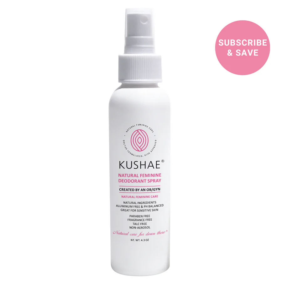 Kushae Kushae Natural Feminine Deodorant Spray