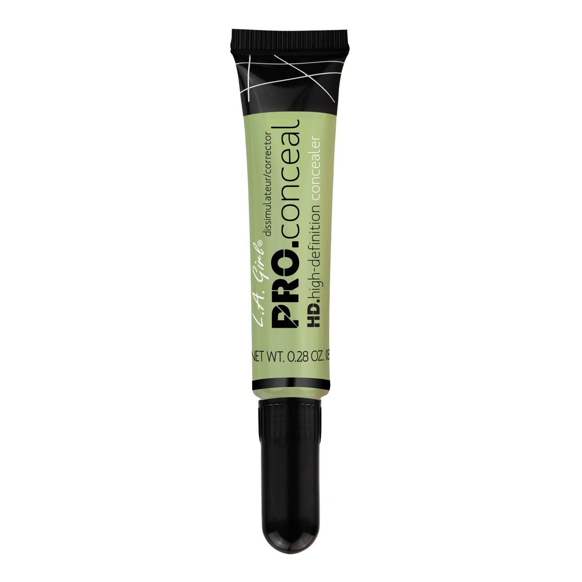 Pro Conceal HD Concealer Green Corrector by L.A. Girl - Non-toxic, STOP rated product free from harmful chemicals
