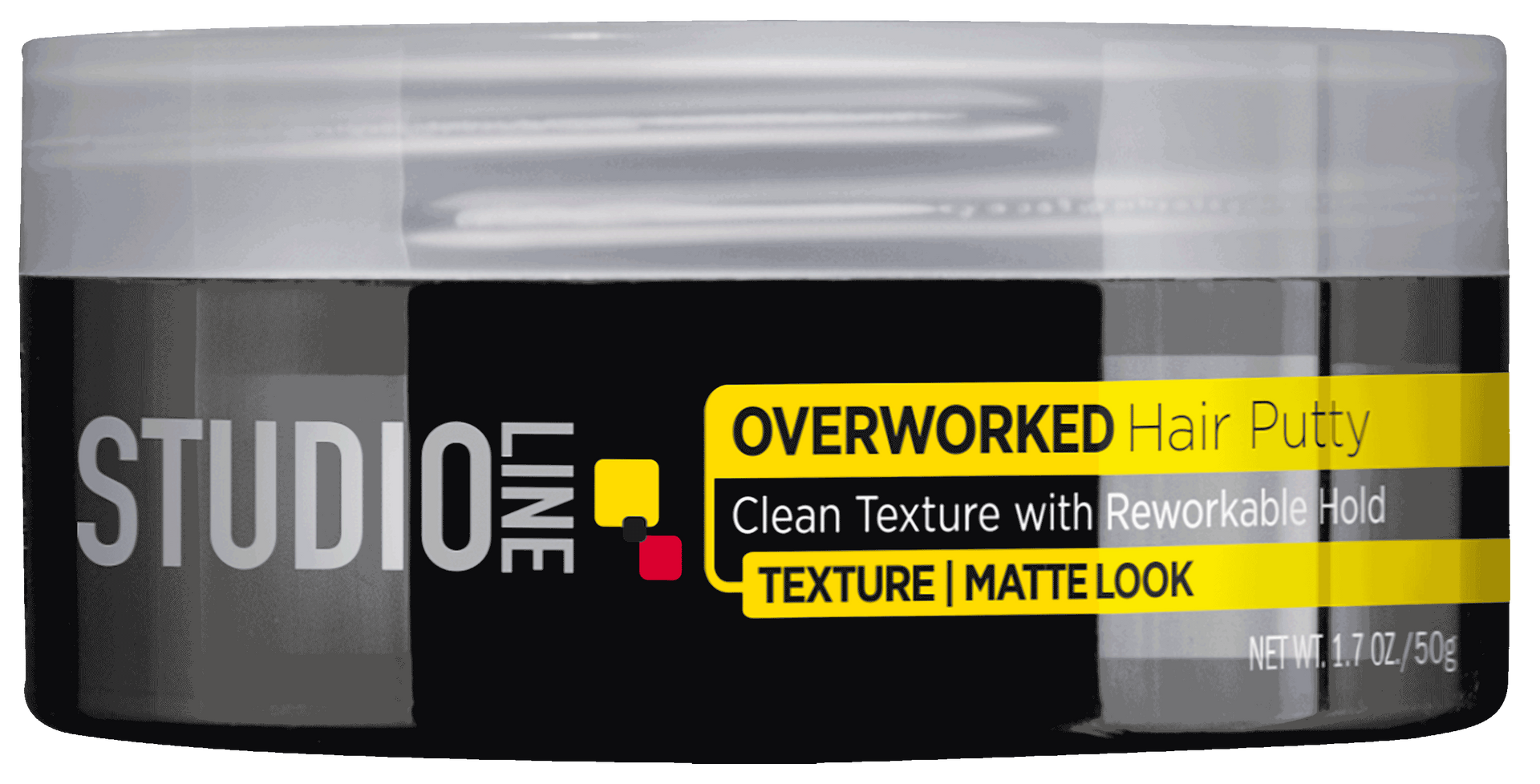 Studio Line Overworked Hair Putty by L'ORÉAL PARiS - Non-toxic Hair Styling + Treatment product rated STOP by Million Marker, free from BPA, phthalates, and parabens