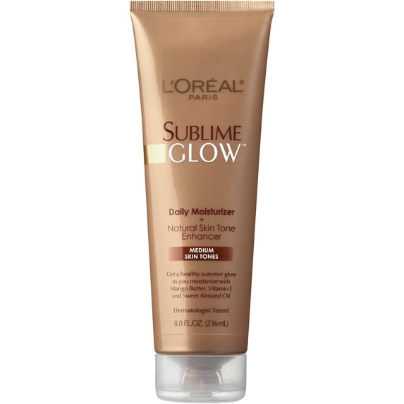 Sublime Glow Daily Moisturizer – Medium Skin Tones by L'ORÉAL PARiS - Non-toxic Body Oils, Butters + Lotions product rated STOP by Million Marker, free from BPA, phthalates, and parabens