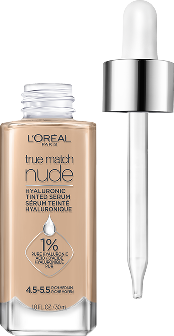 True Match Hyaluronic Tinted Serum – Rich Medium by L'ORÉAL PARiS - Non-toxic Cosmetics product rated STOP by Million Marker, free from BPA, phthalates, and parabens