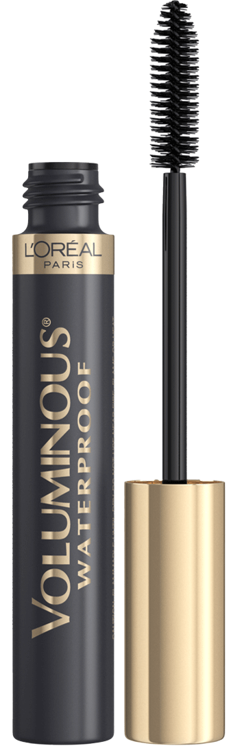 Voluminous Waterproof Mascara – Black by L'ORÉAL PARiS - Non-toxic Cosmetics product rated STOP by Million Marker, free from BPA, phthalates, and parabens