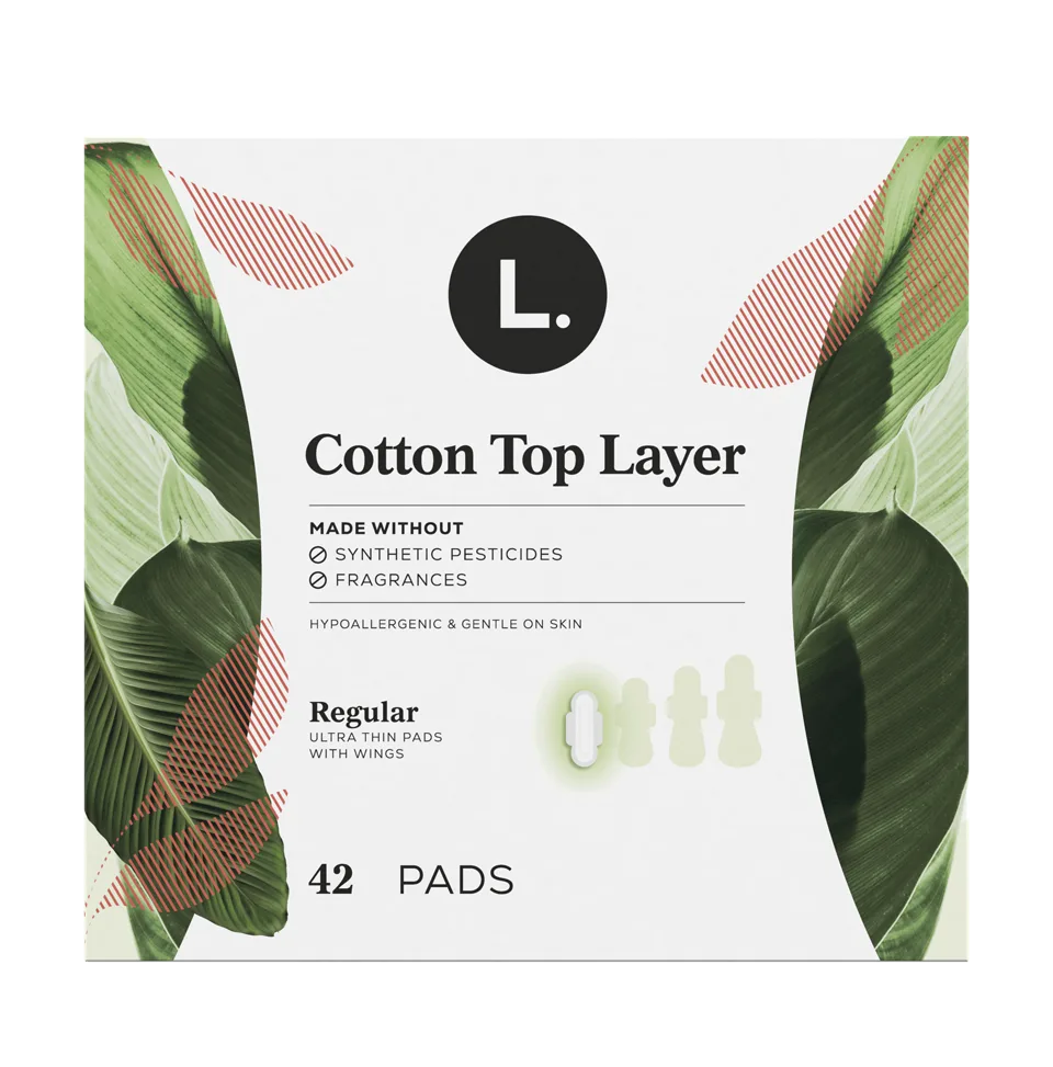 Pure Cotton Pads by L. - Non-toxic, STOP rated product free from harmful chemicals