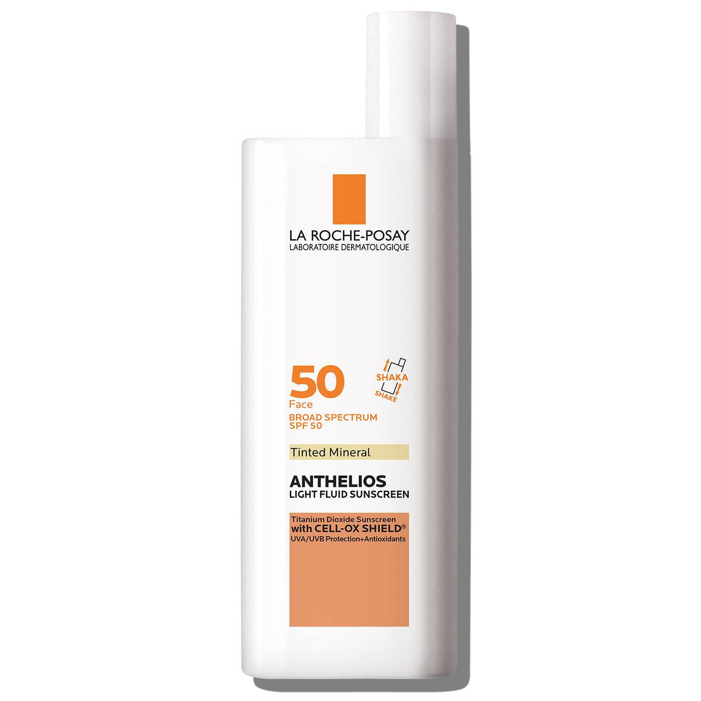 Athelios Mineral Tinted Sunscreen SPF 50 by LA ROCHE-POSAY LABORATOIRE DERMATOLOGIQUE - Non-toxic Facial Care product rated STOP by Million Marker, free from BPA, phthalates, and parabens