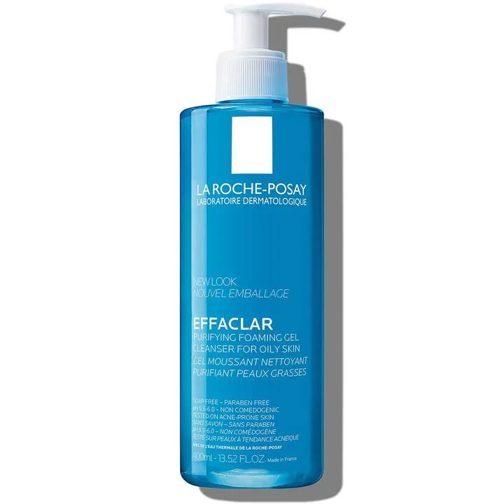 Effaclar Gel Facial Wash For Oily Skin by LA ROCHE-POSAY LABORATOIRE DERMATOLOGIQUE - Non-toxic Facial Care product rated STOP by Million Marker, free from BPA, phthalates, and parabens