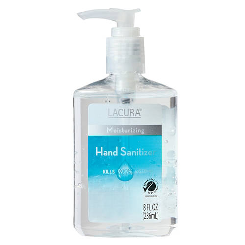 Moisturizing Hand Sanitizer by LACURA - Non-toxic, STOP rated product free from harmful chemicals
