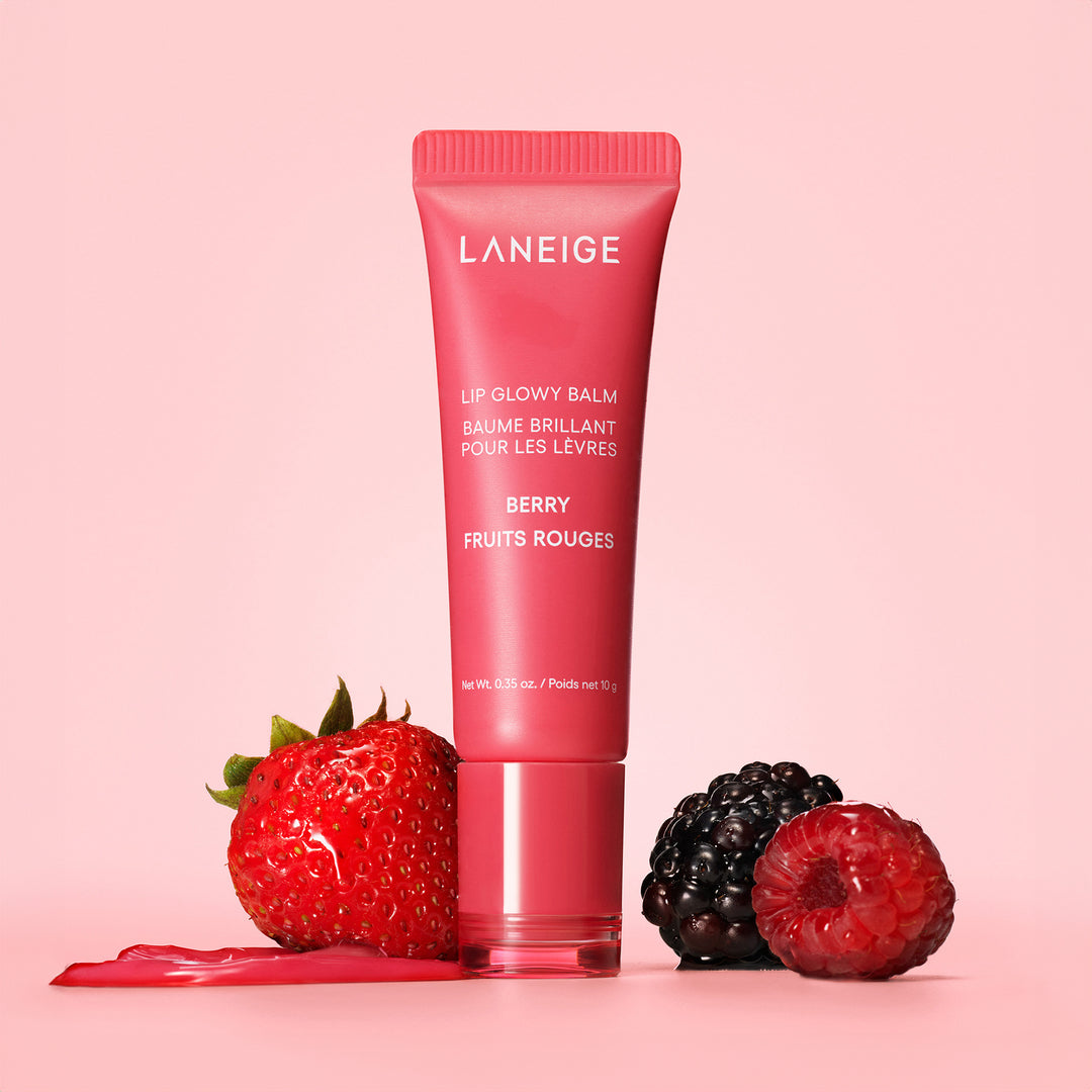 Lip Glowy Balm - Berry by LANEIGE - Non-toxic, STOP rated product free from harmful chemicals