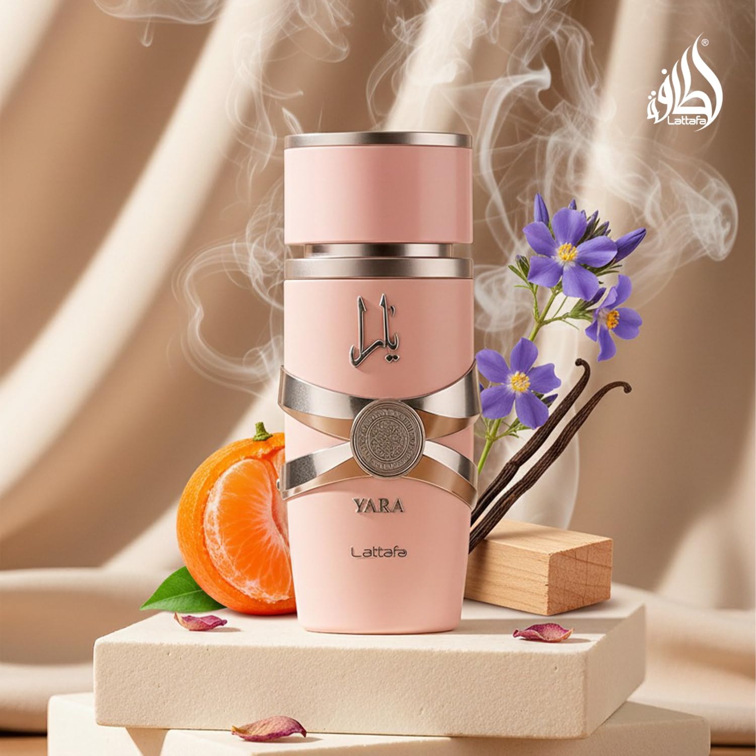 Yara for Women Eau de Parfum Spray by Lattafa - Non-toxic, STOP rated product free from harmful chemicals