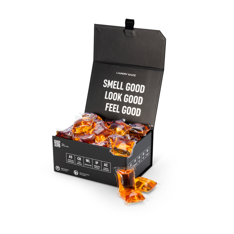 Laundry Detergent Pods - Australian Sandalwood by LAUNDRY SAUCE - Non-toxic, STOP rated product free from harmful chemicals