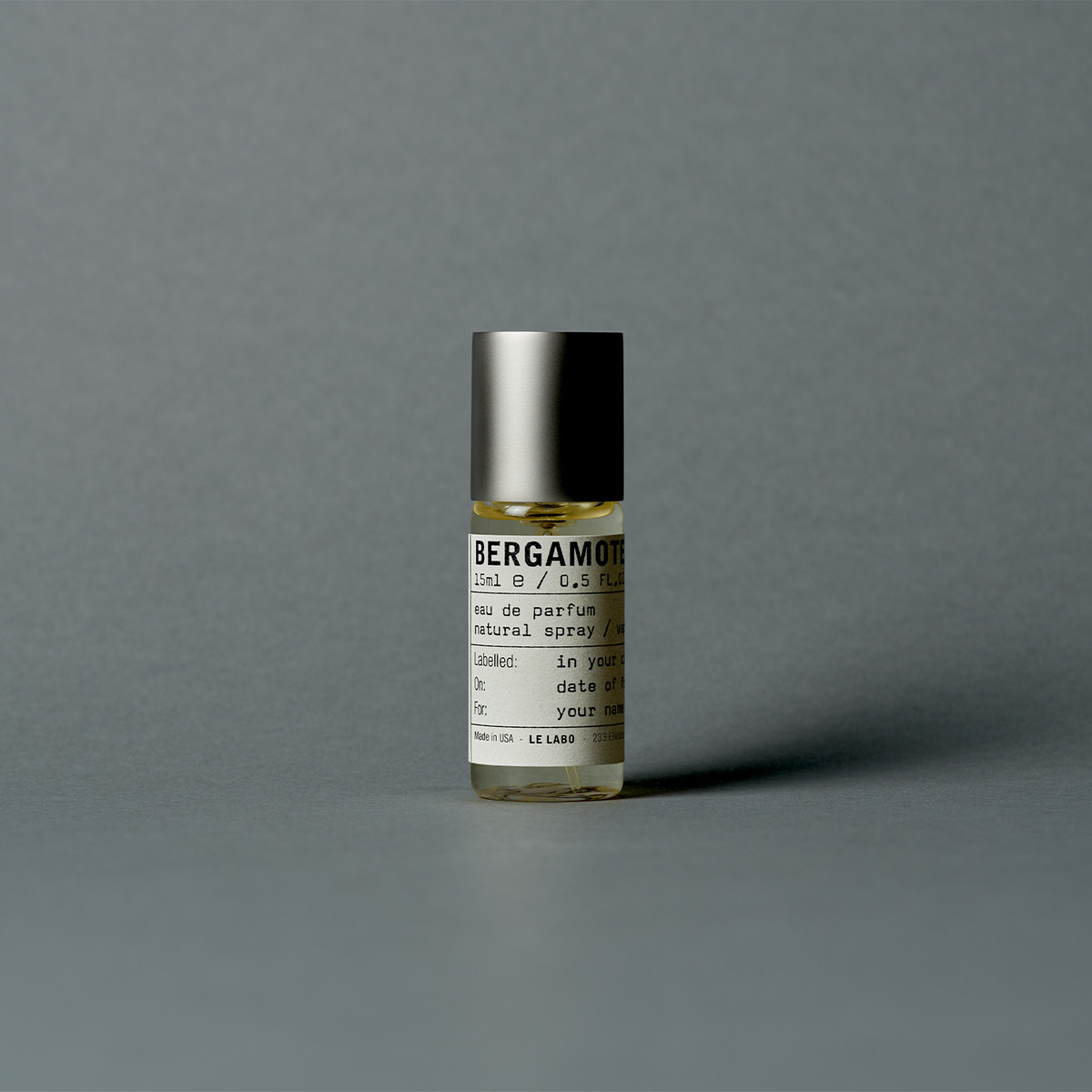 Bergamote 22 Eau De Parfum by LE LABO - Non-toxic Perfume + Cologne product rated STOP by Million Marker, free from BPA, phthalates, and parabens