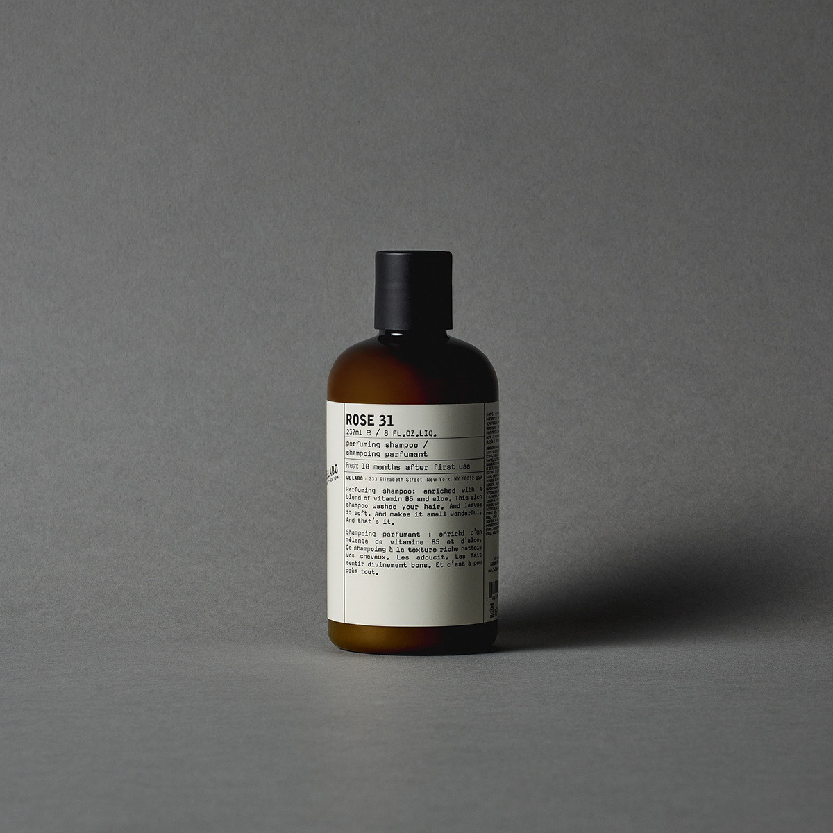 Perfuming Shampoo - Rose 31 by LE LABO - Non-toxic, STOP rated product free from harmful chemicals