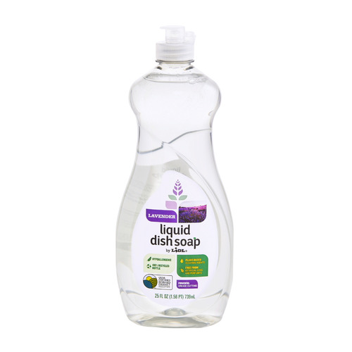 Liquid Dish Soap - Lavender by LiDL - Non-toxic Dish Soap + Detergent product rated SLOW by Million Marker, free from BPA, phthalates, and parabens