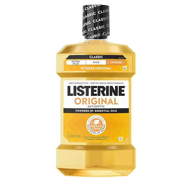 Original Intense Antiseptic Mouthwash by LISTERINE - Non-toxic, SLOW rated product free from harmful chemicals