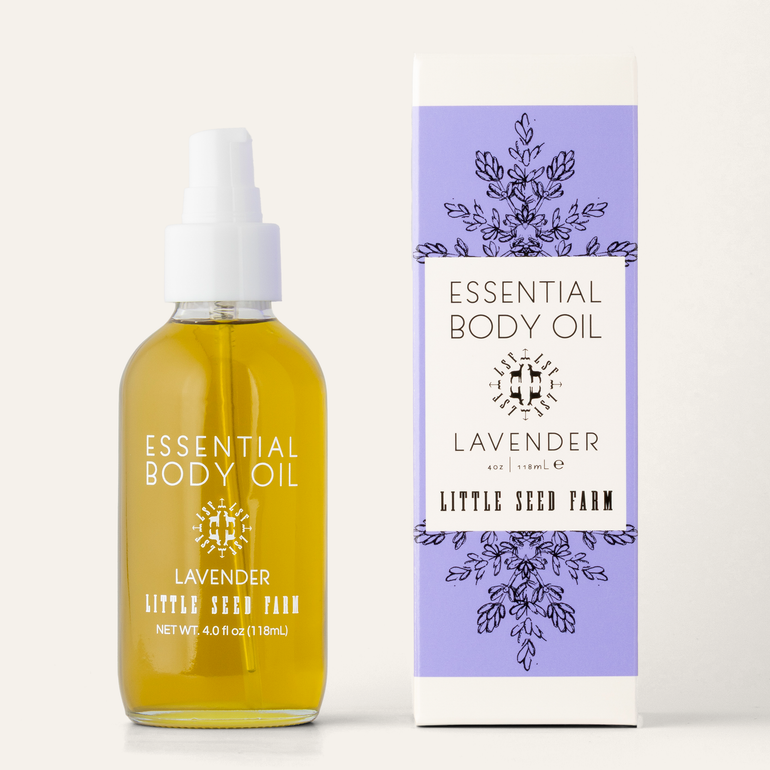 Body Oil - Lavender by Little Seed Farm - Non-toxic Body Oils, Butters + Lotions product rated SLOW by Million Marker, free from BPA, phthalates, and parabens