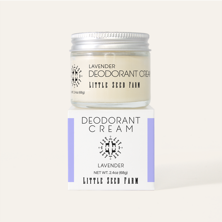 Deodorant Creams - Lavender by Little Seed Farm - Non-toxic Deodorants product rated SLOW by Million Marker, free from BPA, phthalates, and parabens
