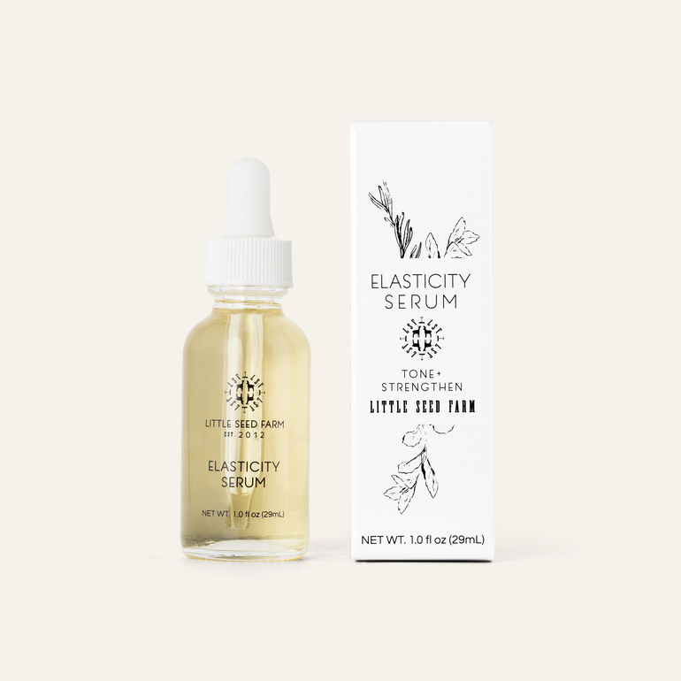 Elasticity Serum by Little Seed Farm - Non-toxic Facial Care product rated SLOW by Million Marker, free from BPA, phthalates, and parabens