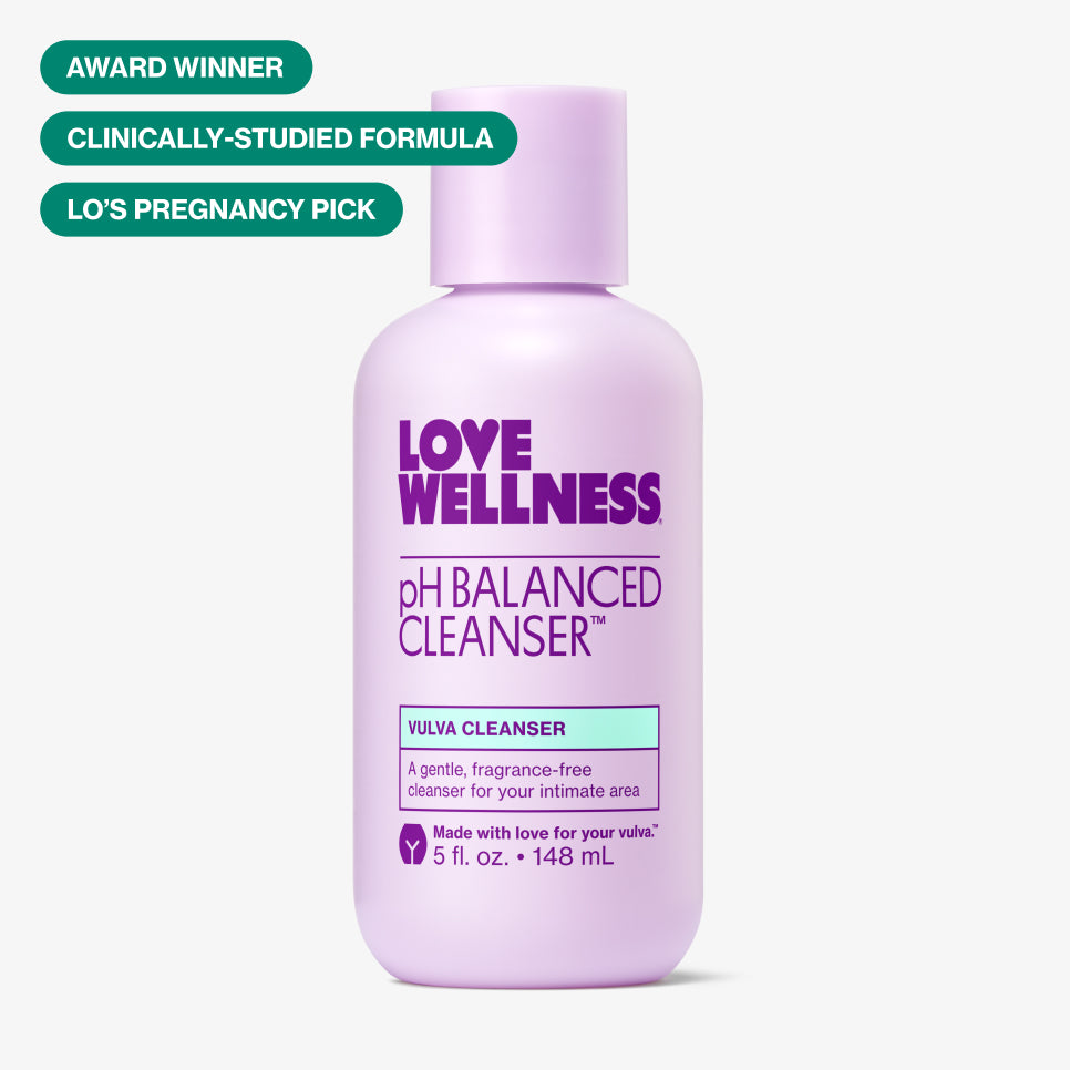 pH Balanced Vulva Cleanser by LOVE WELLNESS - Non-toxic Intimate Care product rated SLOW by Million Marker, free from BPA, phthalates, and parabens