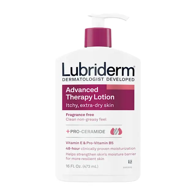 Advanced Therapy Lotion – Fragrance Free by Lubriderm - Non-toxic Body Oils, Butters + Lotions product rated STOP by Million Marker, free from BPA, phthalates, and parabens