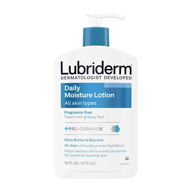 Daily Moisture Lotion – Fragrance Free by Lubriderm - Non-toxic, STOP rated product free from harmful chemicals
