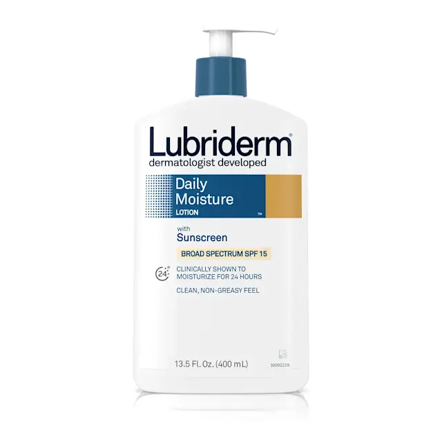 Daily Moisture Lotion With Sunscreen Broad Spectrum SPF 15 by Lubriderm - Non-toxic, STOP rated product free from harmful chemicals