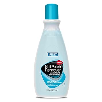 Regular Nail Polish Remover by LUCKY SUPER SOFT - Non-toxic, STOP rated product free from harmful chemicals
