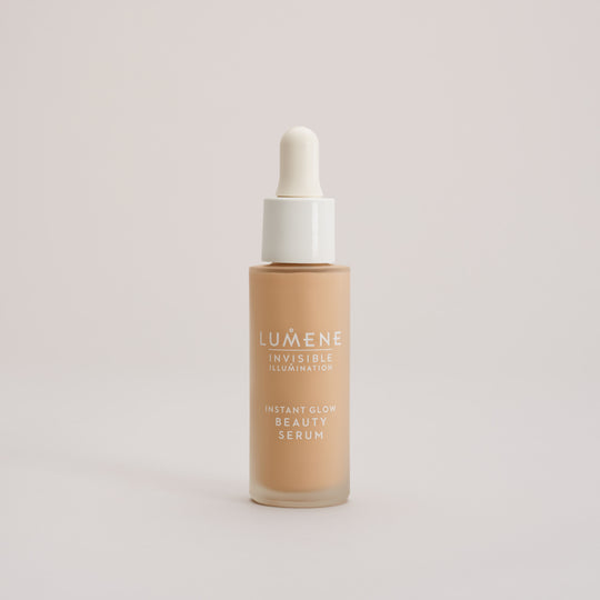 Invisible Illumination Instant Glow Beauty Serum - Universal Medium by LUMENE - Non-toxic Cosmetics product rated STOP by Million Marker, free from BPA, phthalates, and parabens