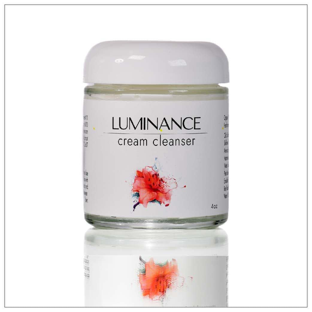 Cream Facial Cleanser by LUMINANCE SKINCARE - Non-toxic, GO rated product free from harmful chemicals