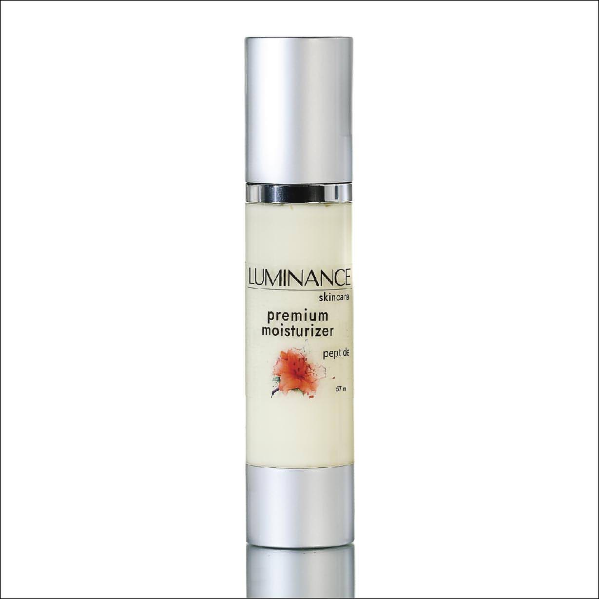 Premium Peptide Facial Moisturizer by LUMINANCE SKINCARE - Non-toxic, GO rated product free from harmful chemicals