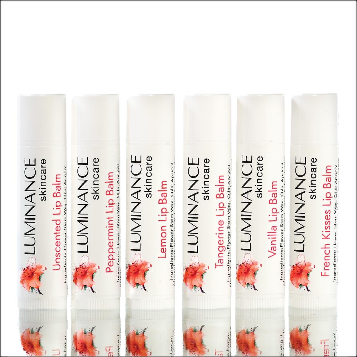 Vegan Lip Balm by LUMINANCE SKINCARE - Non-toxic, GO rated product free from harmful chemicals
