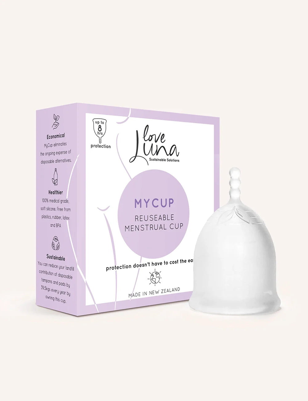 Menstrual Cup by Luna - Non-toxic, SLOW rated product free from harmful chemicals