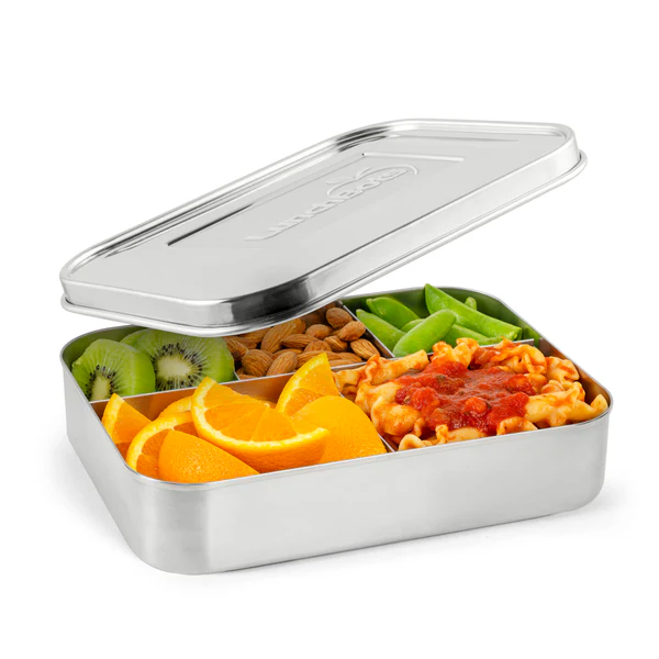 Large Cinco Bento Box by Lunchbots - Non-toxic, GO rated product free from harmful chemicals