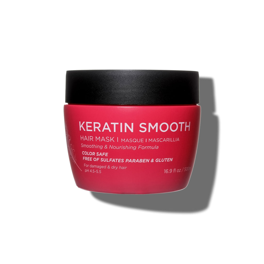 Keratin Smooth Hair Mask by LUSETA - Non-toxic, STOP rated product free from harmful chemicals