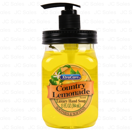 Liquid Hand Soap - Country Lemonade by Luxury Hand Soap - Non-toxic, STOP rated product free from harmful chemicals
