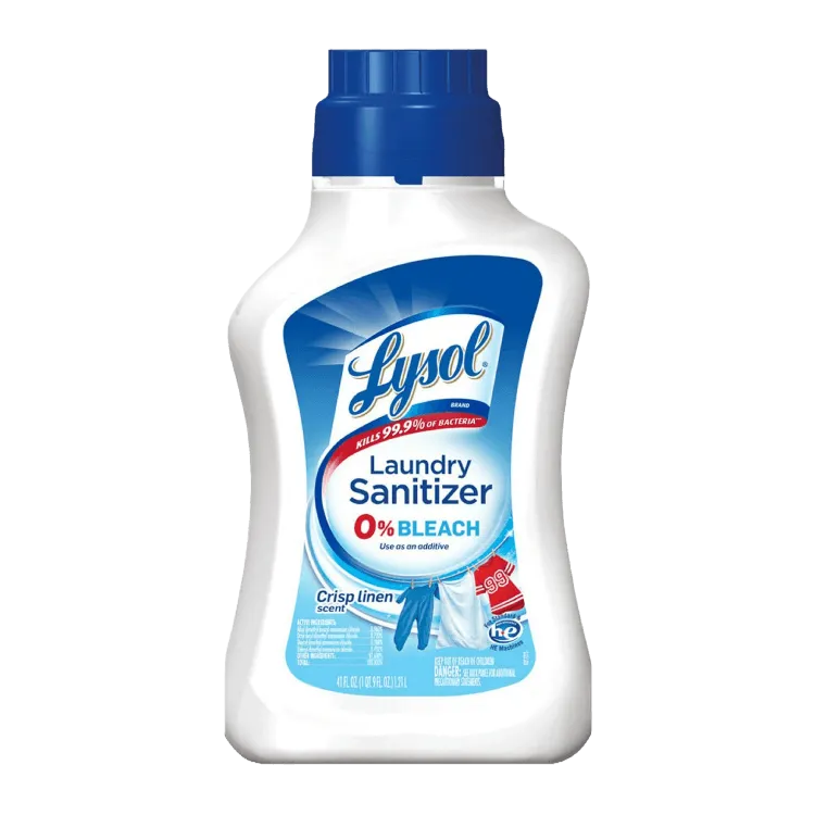 Laundry Sanitizer - Crisp Linen by Lysol - Non-toxic Laundry product rated STOP by Million Marker, free from BPA, phthalates, and parabens
