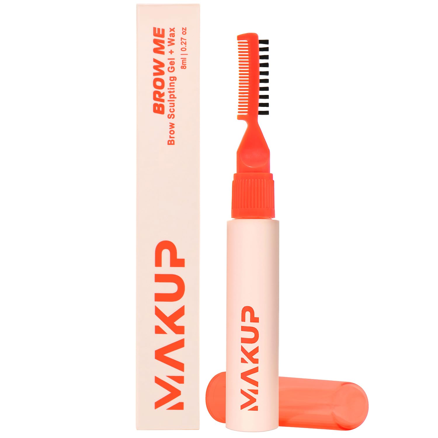 Brown me - Eyebrow Gel by MAKUP - Non-toxic Cosmetics product rated STOP by Million Marker, free from BPA, phthalates, and parabens