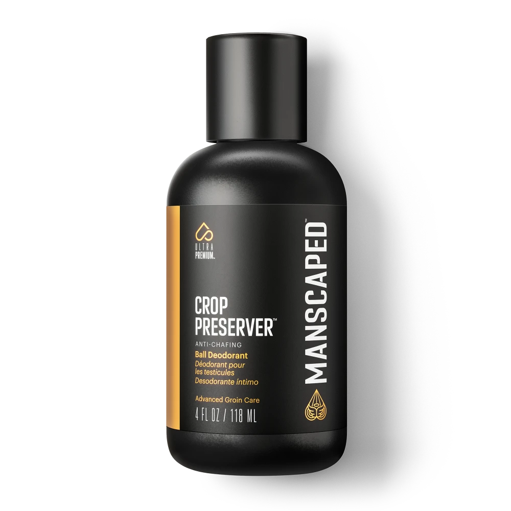 Crop Preserver Anti-Chafing Ball Deodorant by MANSCAPED - Non-toxic Intimate Care product rated STOP by Million Marker, free from BPA, phthalates, and parabens