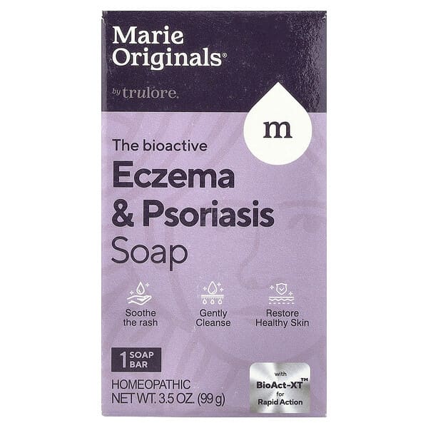 Eczema & Psoriasis Relief Soap by Marie Originals - Non-toxic, SLOW rated product free from harmful chemicals