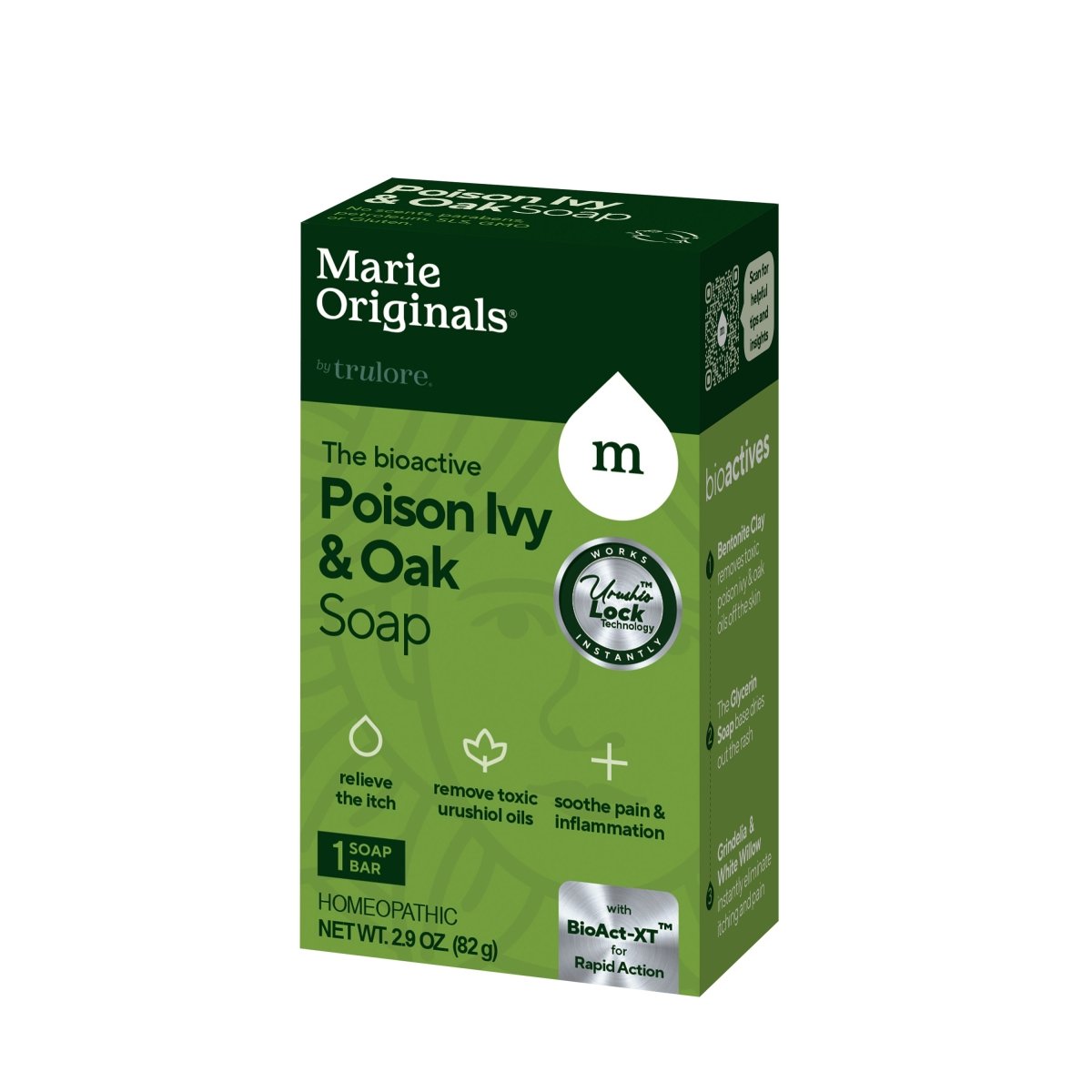 Poison Ivy & Oak Relief Soap by Marie Originals - Non-toxic, SLOW rated product free from harmful chemicals