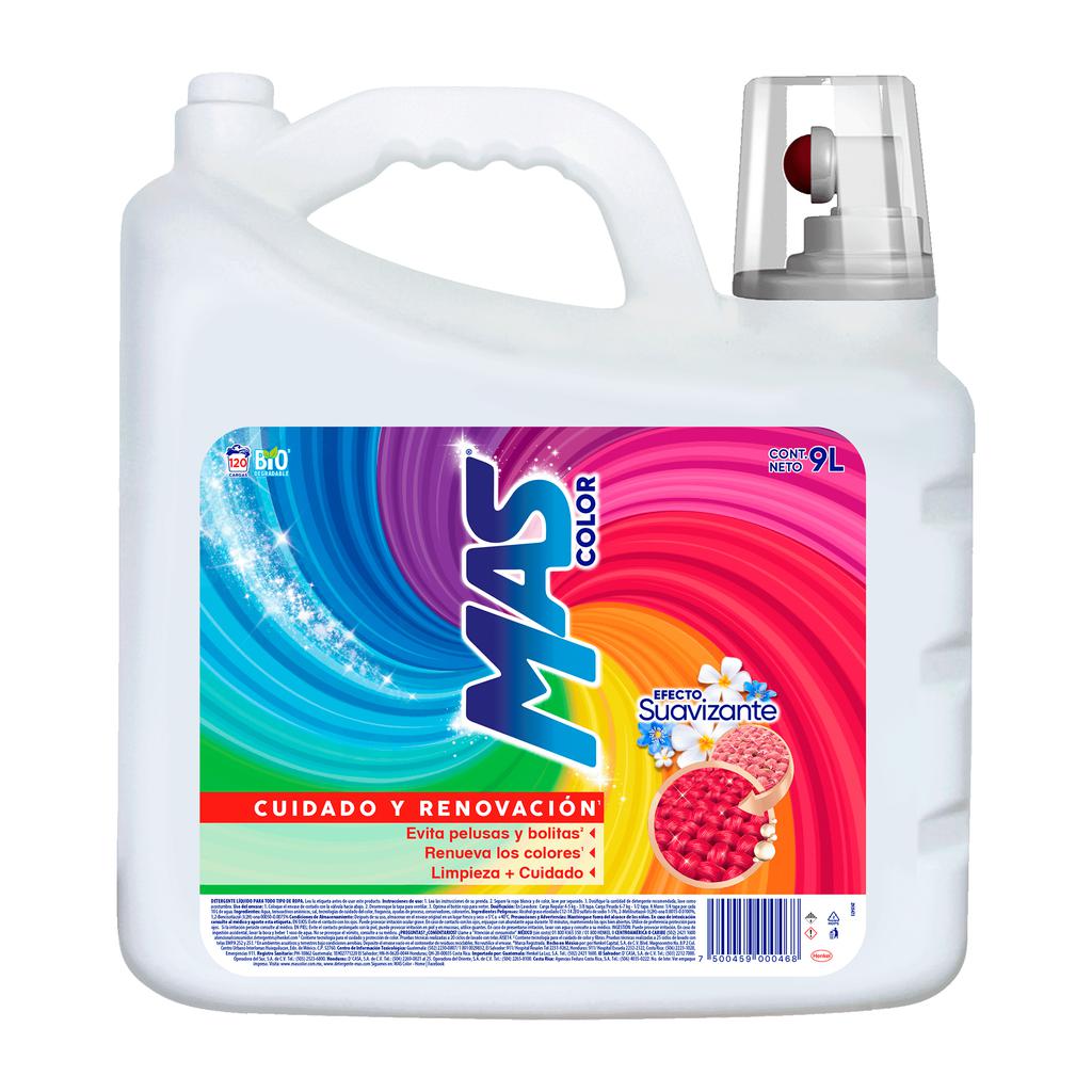Color Liquid Laundry Detergent by MAS - Non-toxic Laundry product rated STOP by Million Marker, free from BPA, phthalates, and parabens