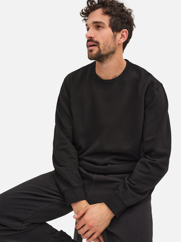 Men's Organic Fleece Crew Neck Sweatshirt by MATE The Label - Non-toxic Clothing product rated GO by Million Marker, free from BPA, phthalates, and parabens