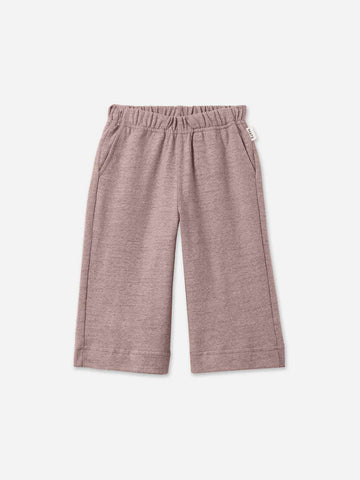 Mini Regenerative Hemp Wide Leg Pant by MATE The Label - Non-toxic, GO rated product free from harmful chemicals
