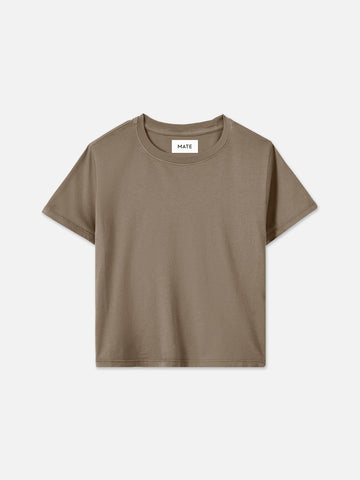 Organic Cotton Shrunken Tee by MATE The Label - Non-toxic Clothing product rated GO by Million Marker, free from BPA, phthalates, and parabens