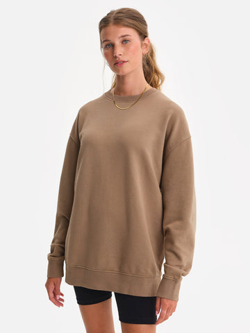 Organic Fleece Oversized Sweatshirt by MATE The Label - Non-toxic Clothes product rated GO by Million Marker, free from BPA, phthalates, and parabens